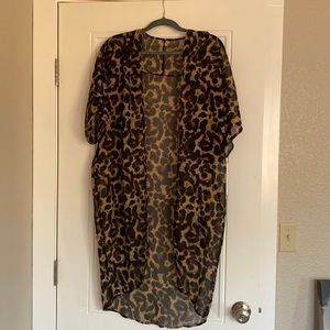 Leopard kimono